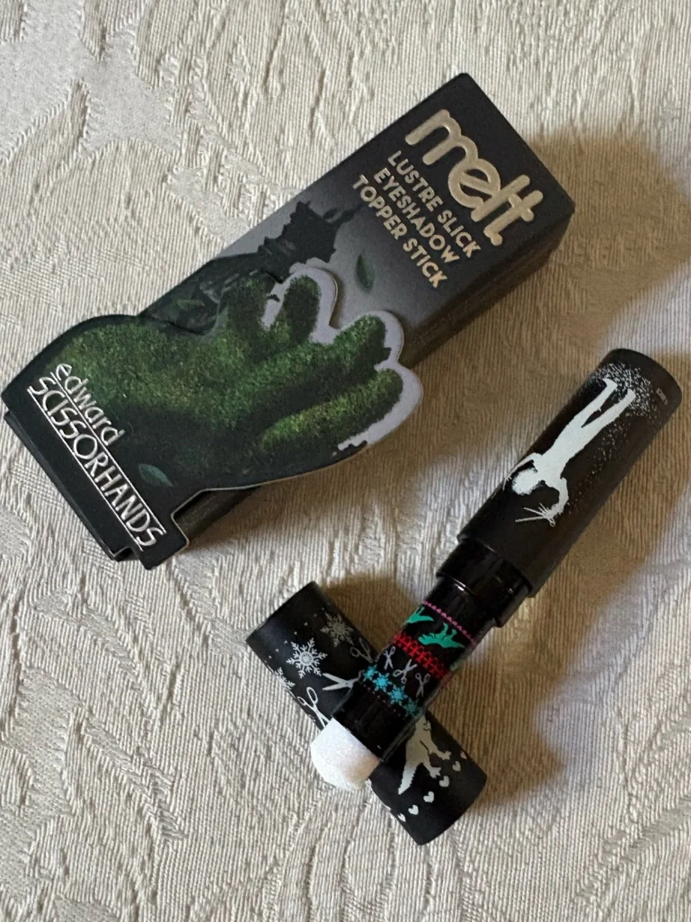 Melt Cosmetics Edward Scissorhands Eyeshadow Topper Stick - it's cold outside